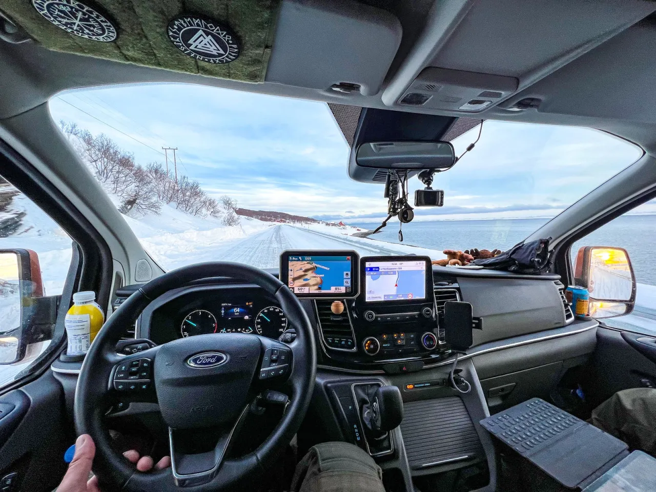 Ford Tourneo Custum Camperumbau Cockpit