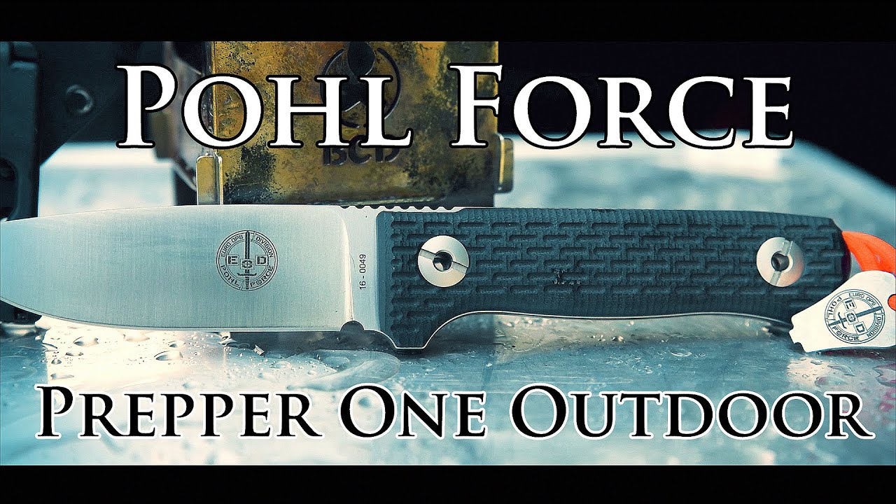 Pohl Force Prepper One Outdoor - Preppermesser & Survivalmesser