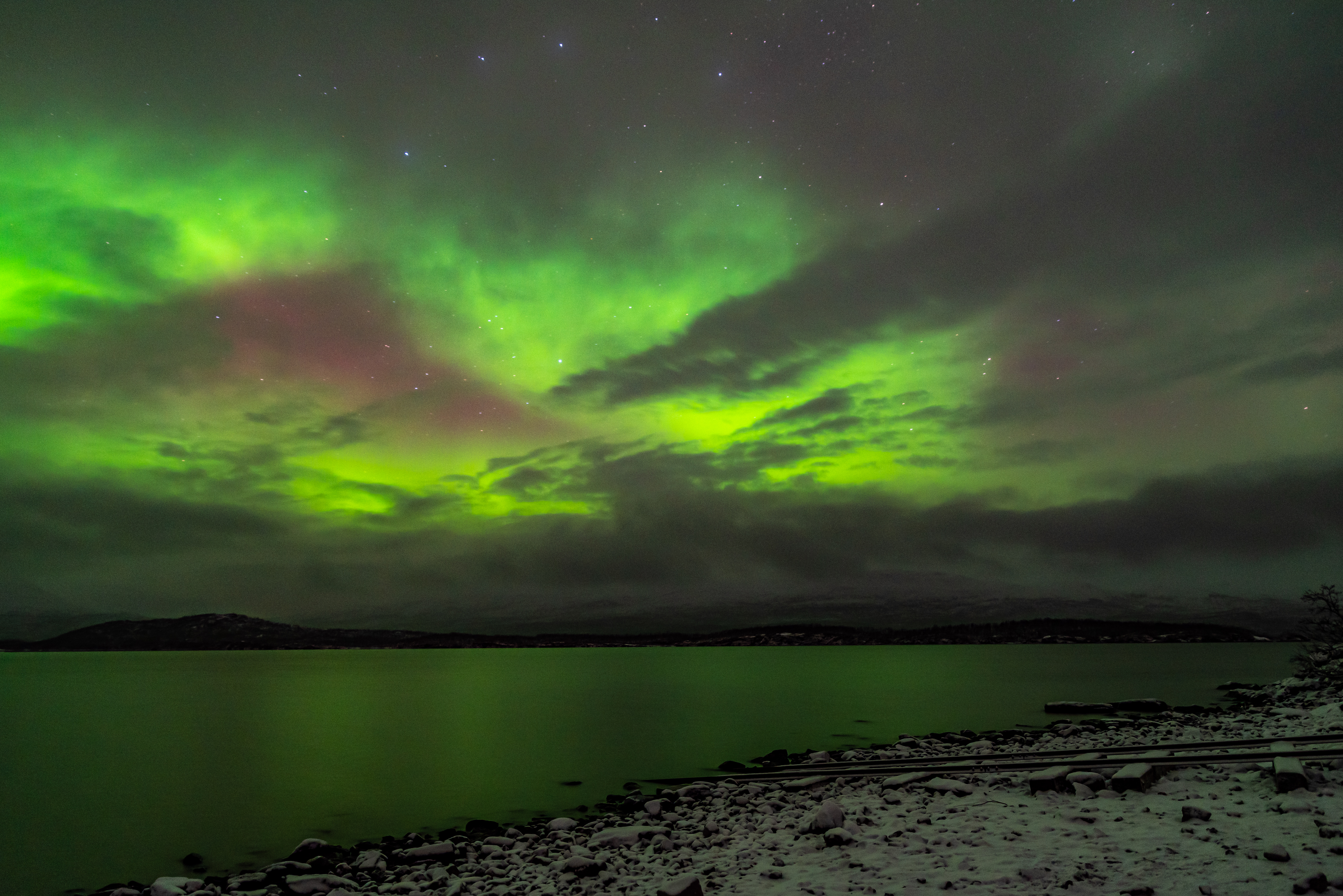 Nordlichter über Abisko