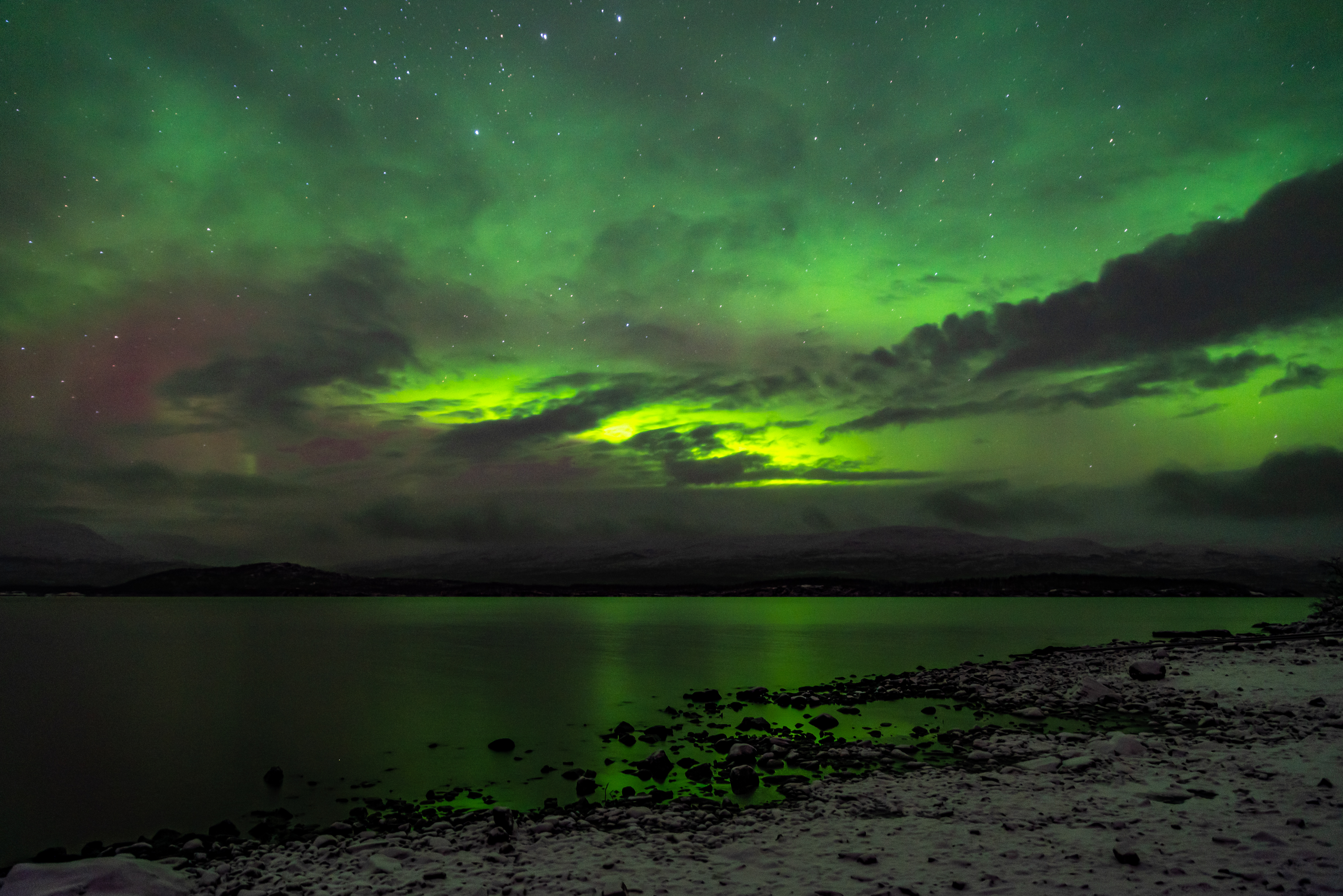 Magie der Natur über Abisko