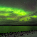 Himmelstänzer in der schwedischen Nacht